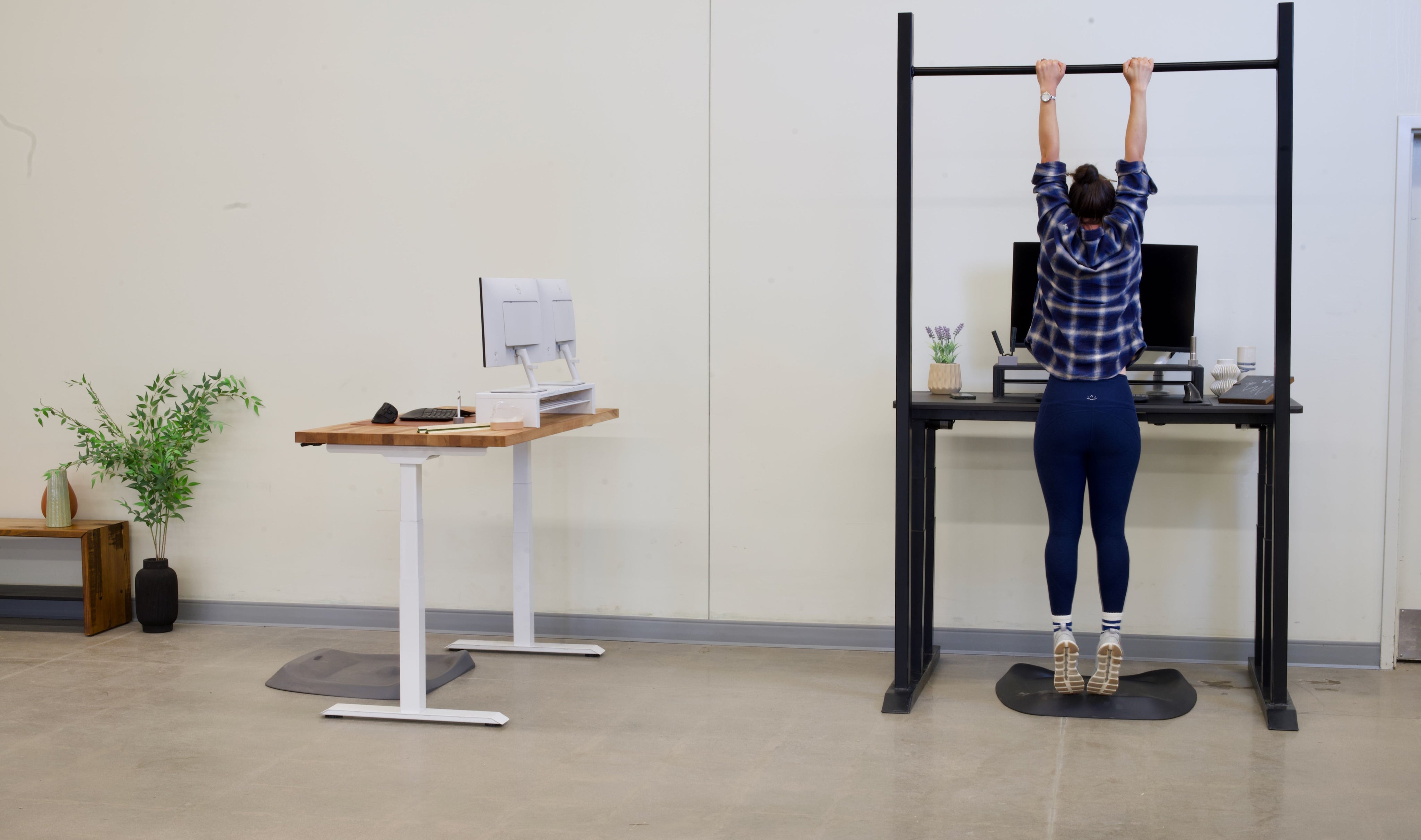 A Pull-Up Bar Desk? Seriously?!