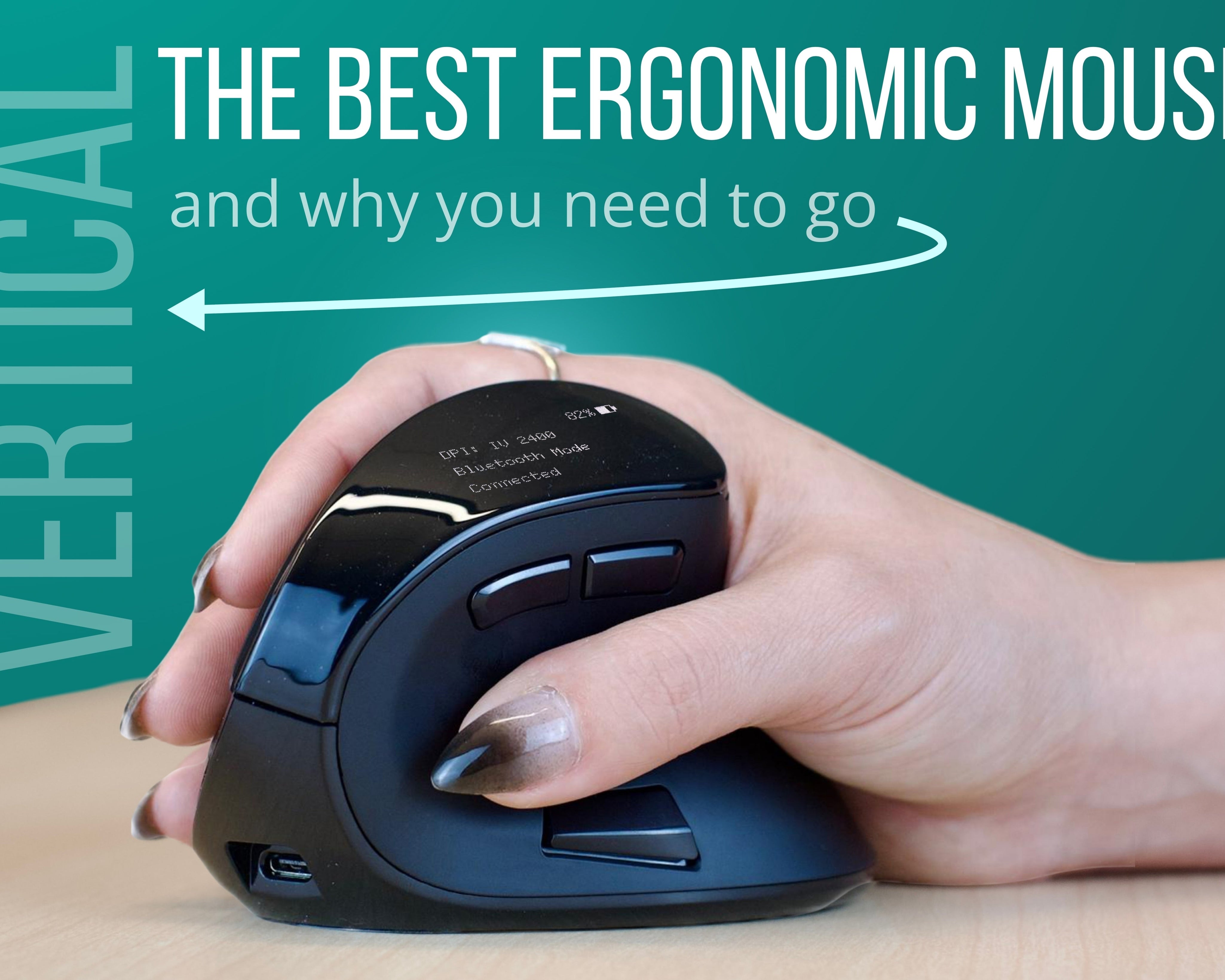 The Best Ergonomic Mouse – Why You Need to Go Vertical