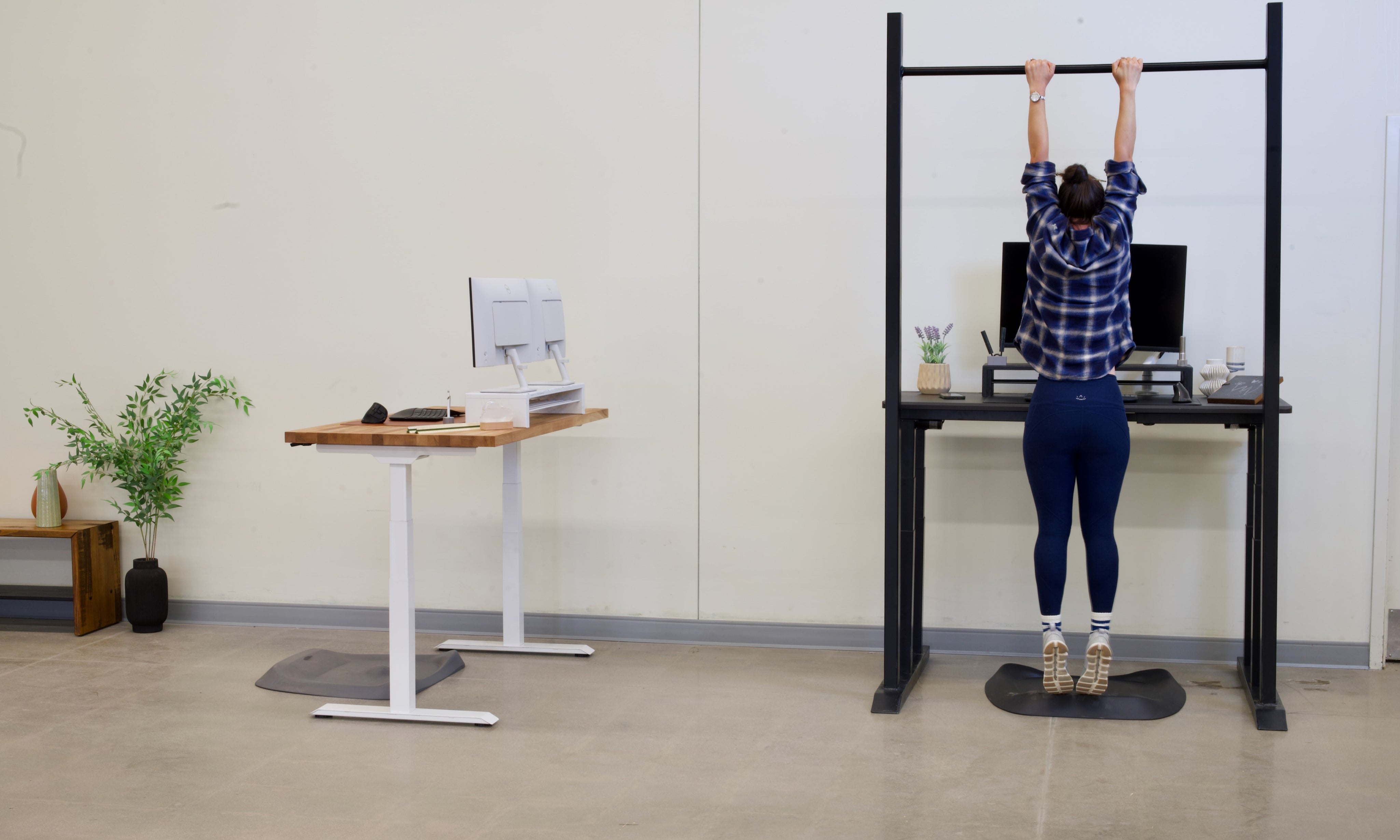 A Pull-Up Bar Desk? Seriously?!