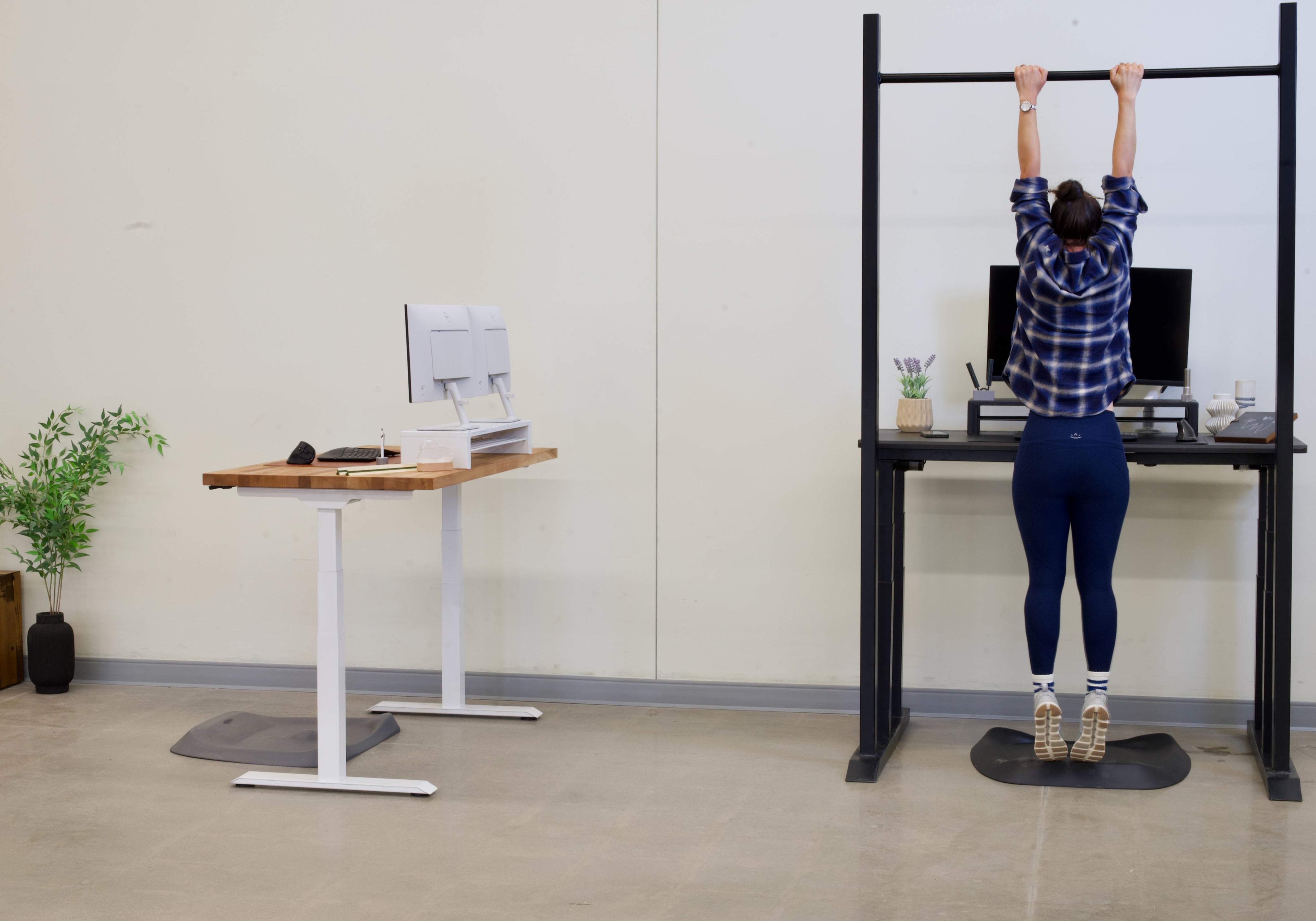 A Pull-Up Bar Desk? Seriously?!