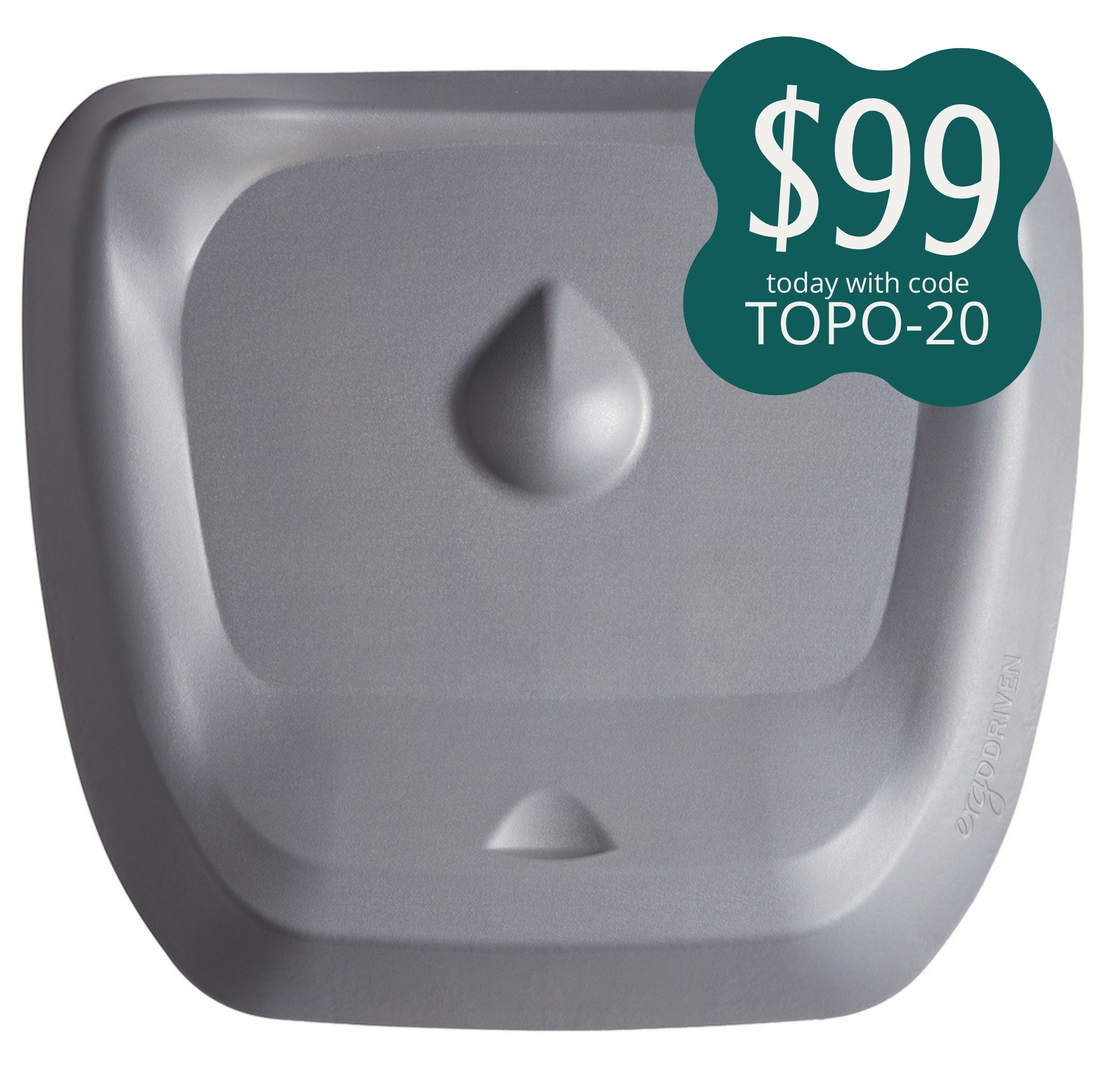 Topo Not-Flat Standing Desk Mat | The Anti-Fatigue Mat with Calculated Terrain