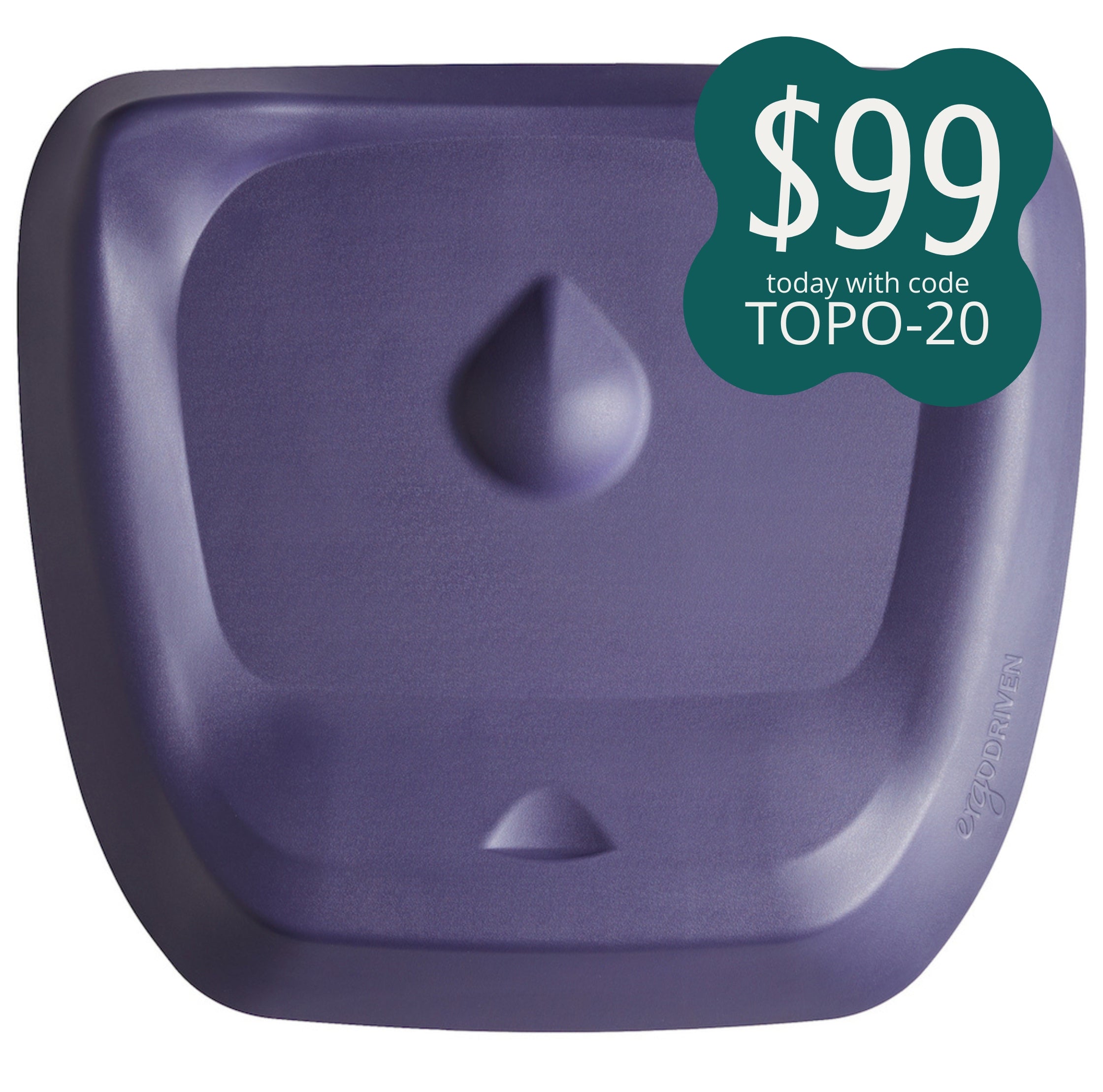 Topo Not-Flat Standing Desk Mat | The Anti-Fatigue Mat with Calculated Terrain