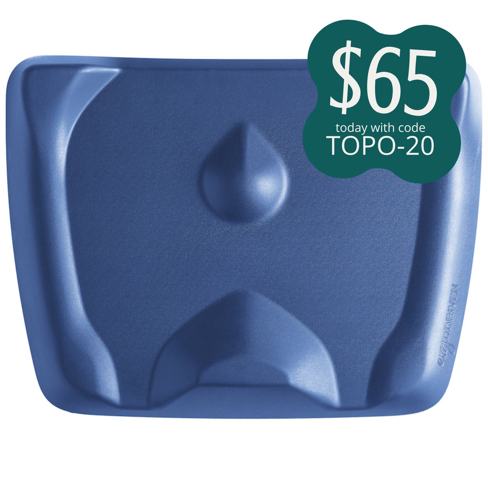 Topo Not-Flat Standing Desk Mat | The Anti-Fatigue Mat with Calculated Terrain