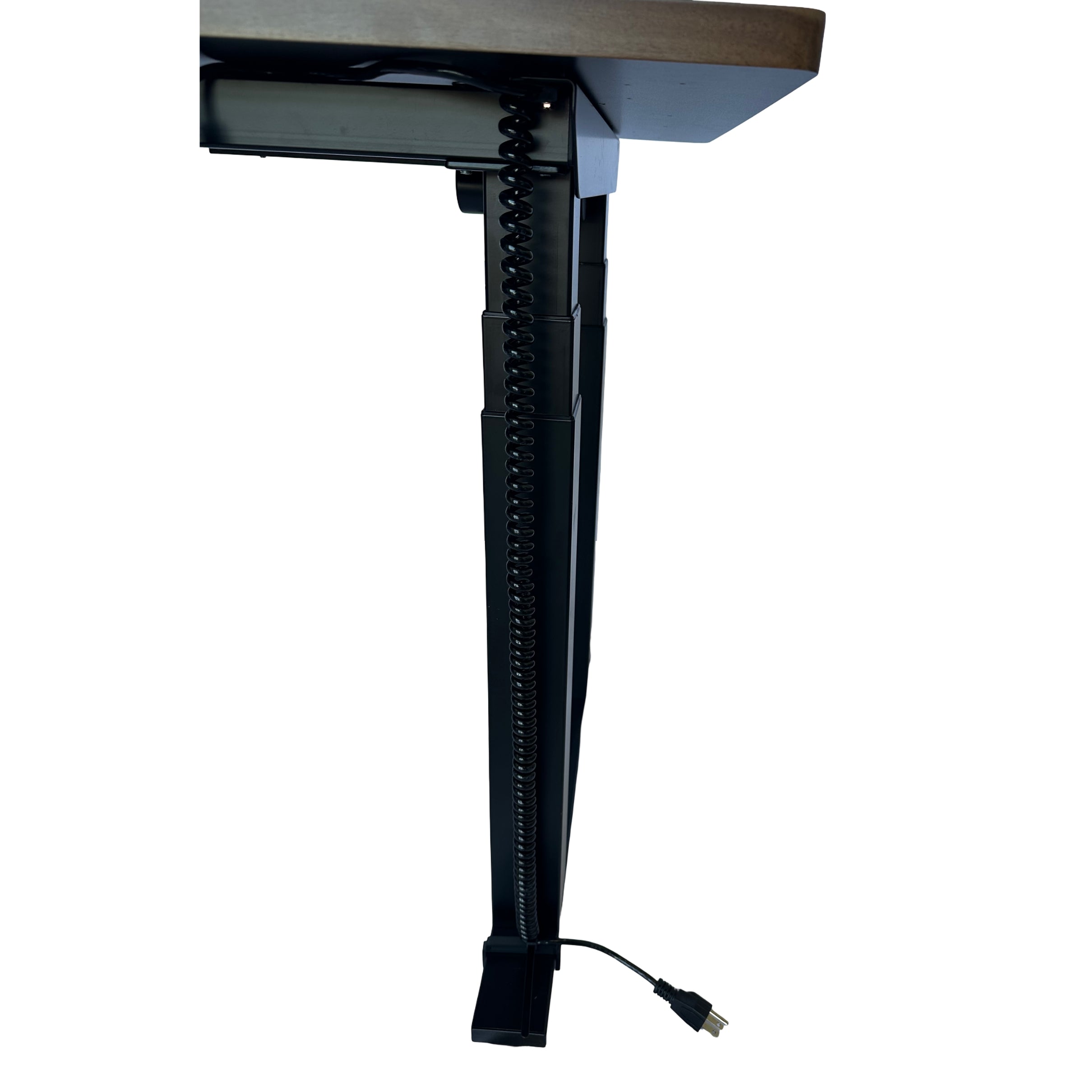Standing Desk Coiled Power Cord