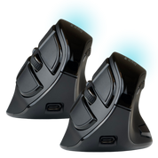 Om Ergonomic Mouse with Screen | Wireless Vertical Handshake Mouse