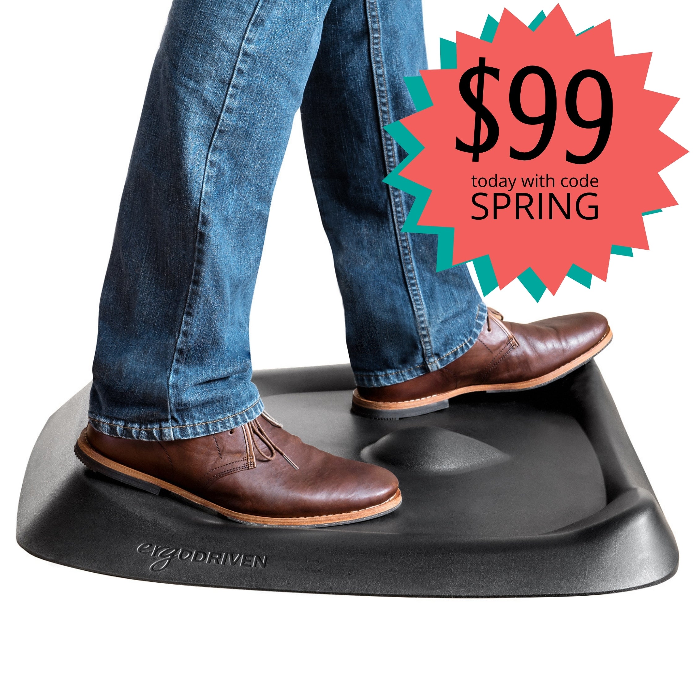 Topo | The Not-Flat Standing Desk Anti-Fatigue Mat with
