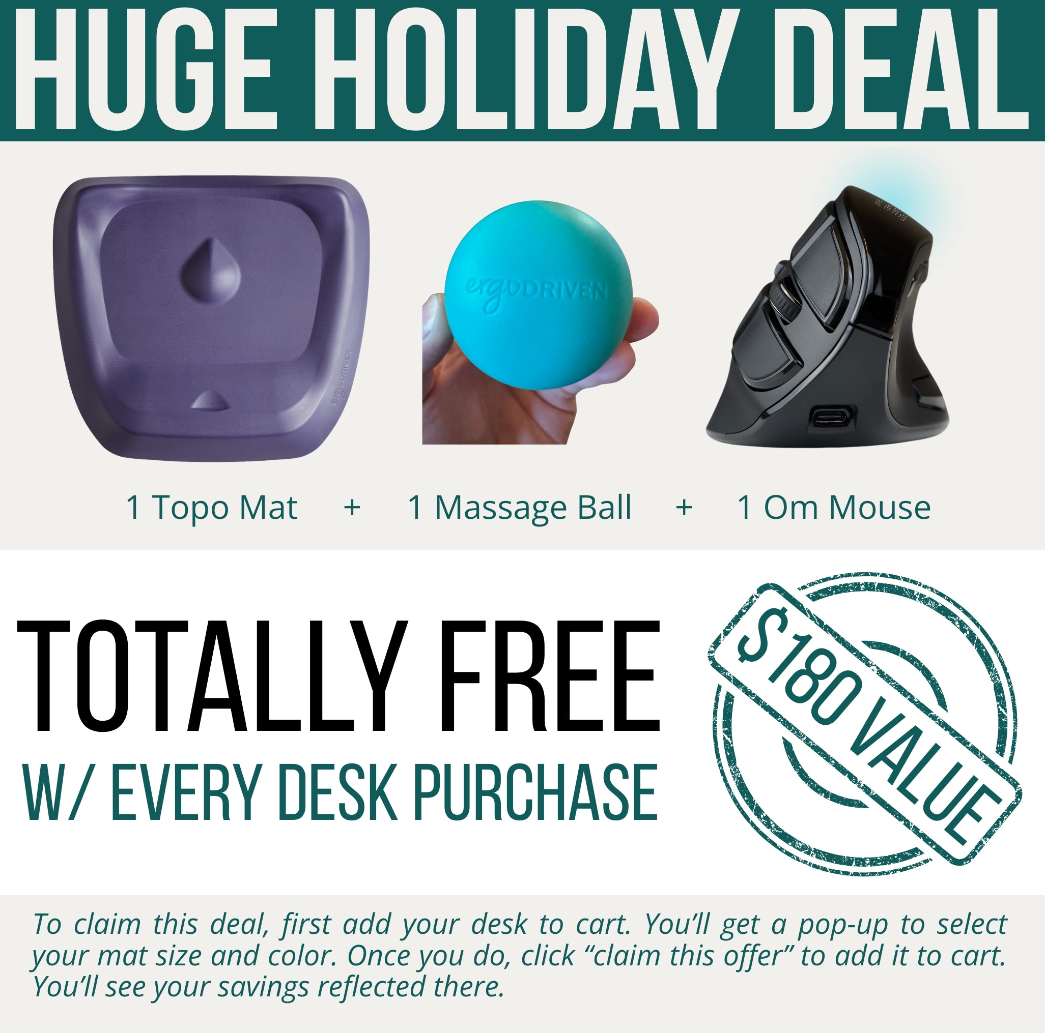 Tempo Automatic Standing Desk by Ergodriven