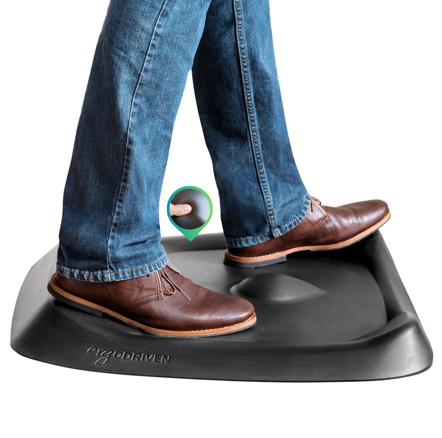 Topo | The Not-Flat Standing Desk Anti-Fatigue Mat with Calculated Terrain